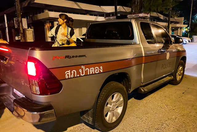 タイの警察車両