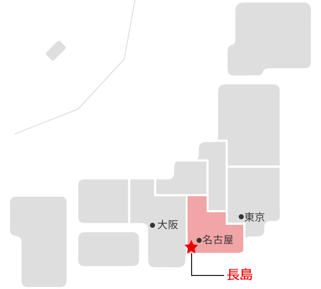 三重県長島MAP