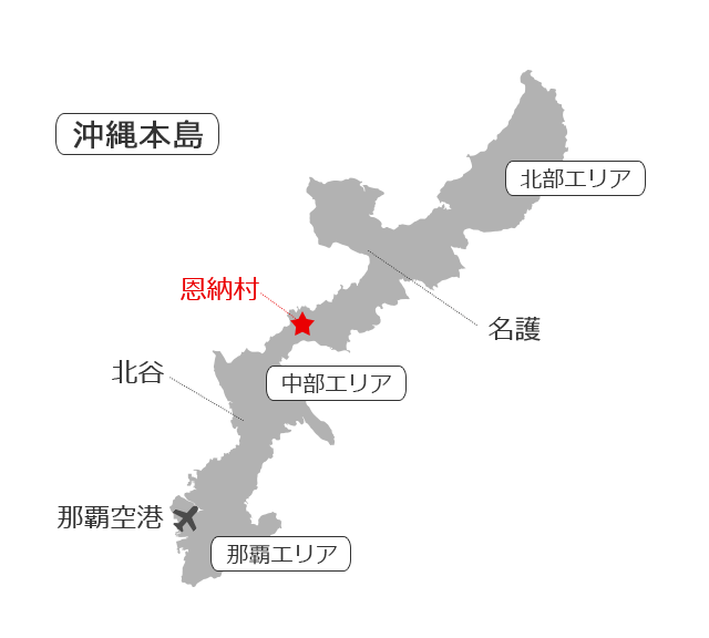 沖縄県マップ