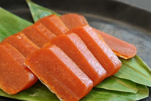 ねっとり濃厚な味わいの「からすみ」