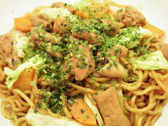 ホルモン焼きそば (鳥取県)