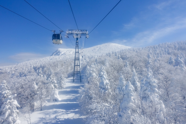 蔵王の樹氷（山形県）