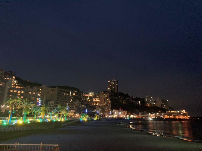 熱海の夜景