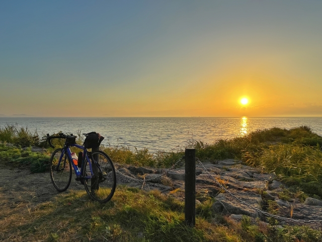 琵琶湖　サイクリング