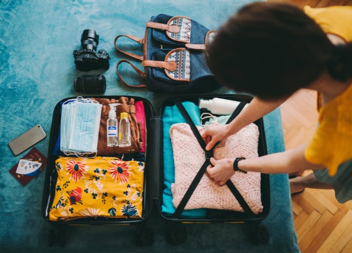 起床・出発準備