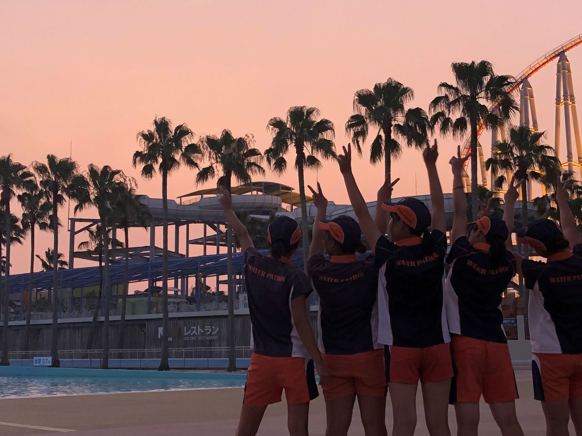 マリンスタッフの仕事終わり