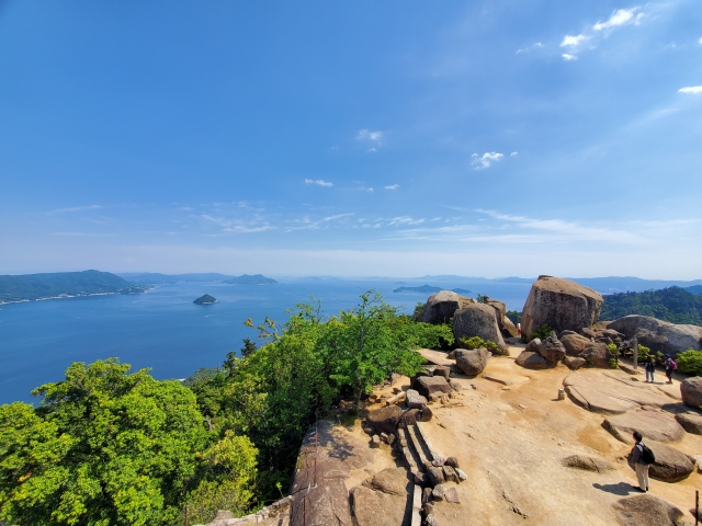 宮島 弥山からの眺め