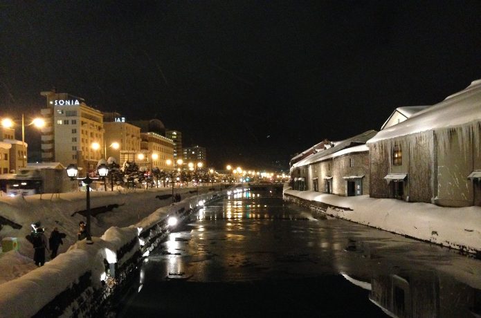 レトロで幻想的な街並みが美しい小樽