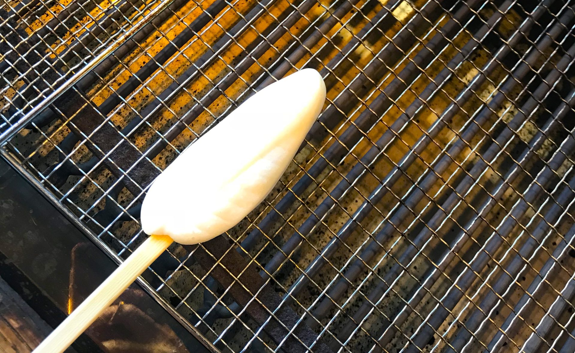 笹かまぼこの手焼き体験
