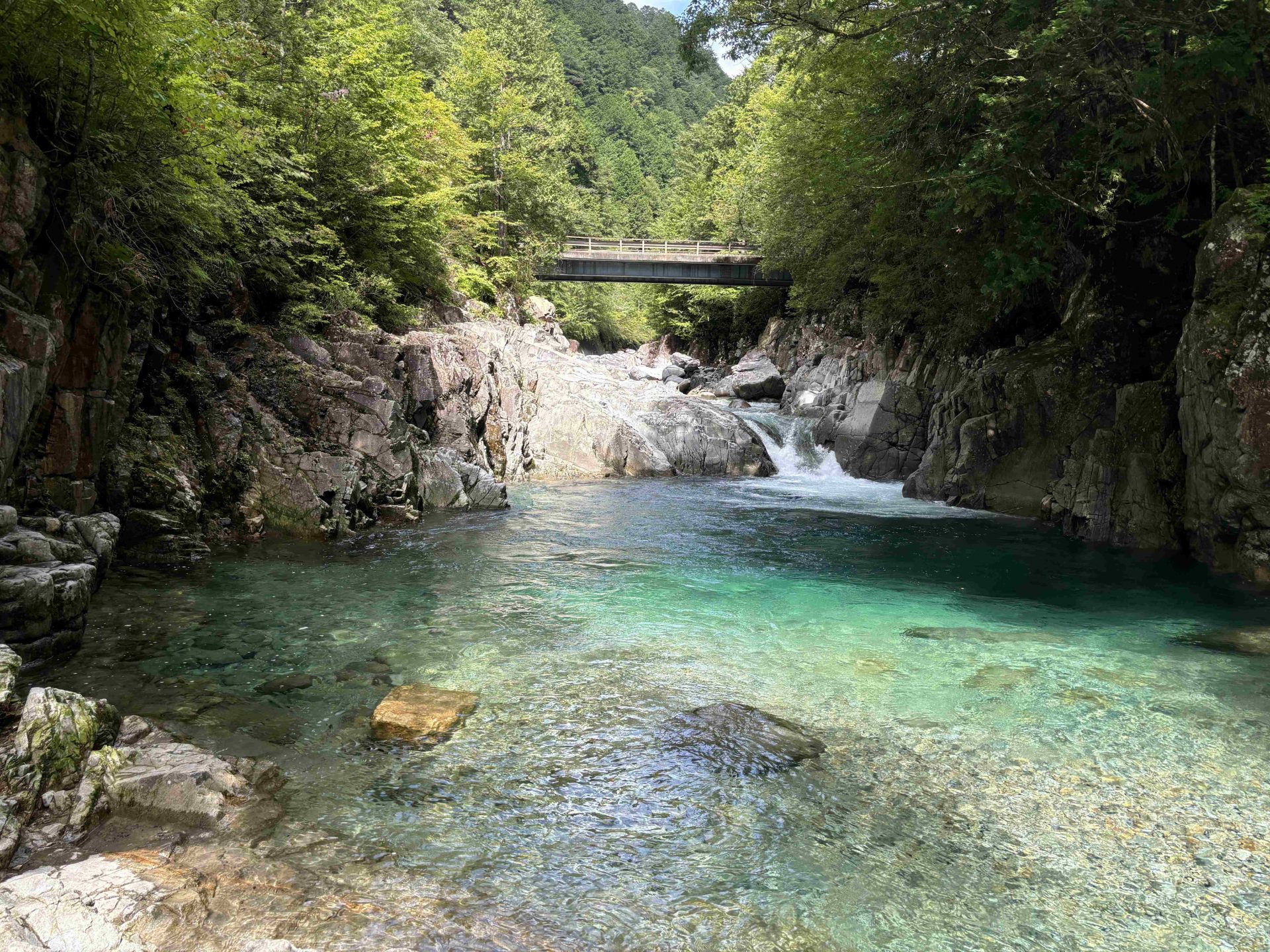 阿寺渓谷