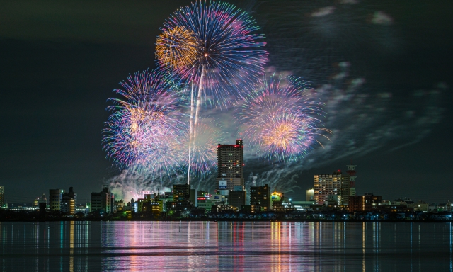土浦全国花火競技大会(茨城県・土浦市)