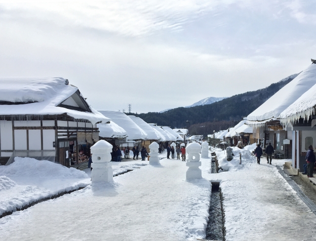 大内宿雪まつり(福島県)
