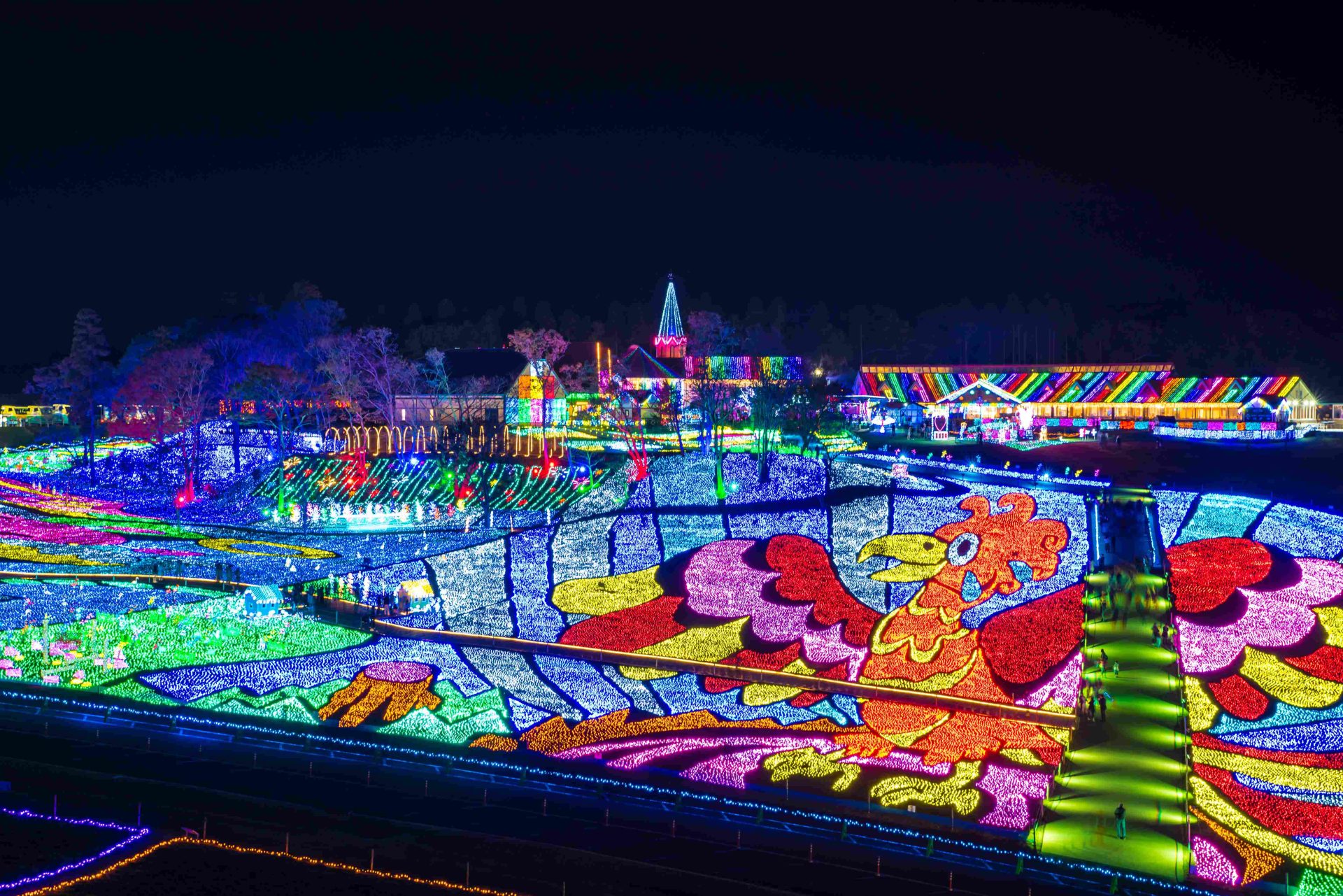 東京ドイツ村ウィンターイルミネーション(千葉県)