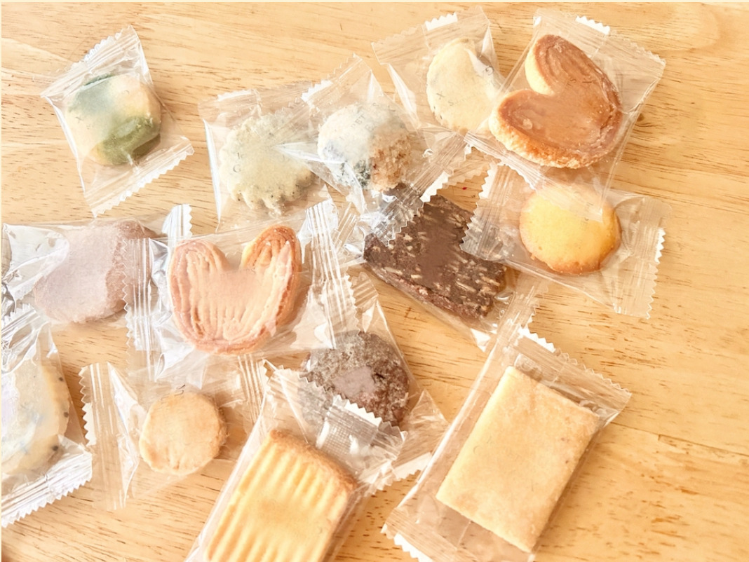 おばちゃんにもらったお菓子