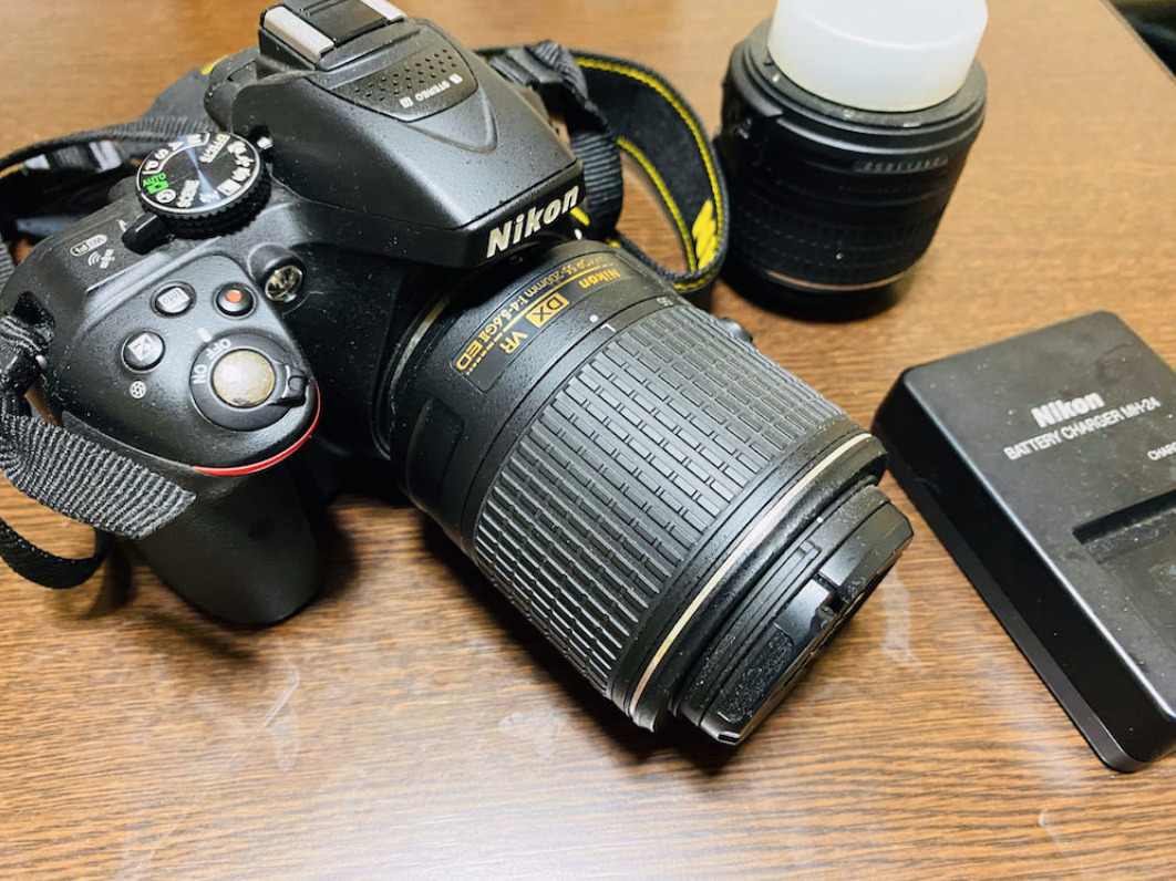 思い出の一眼レフカメラ