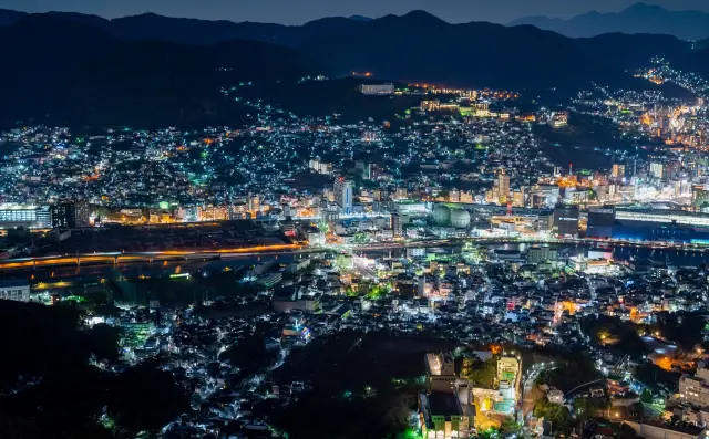 1000万ドルの夜景。稲佐山