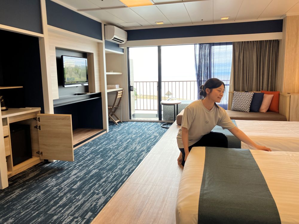 リゾートバイト　清掃