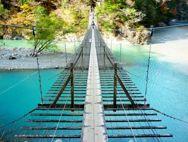3.夢のつり橋 寸又峡/静岡県川根本町