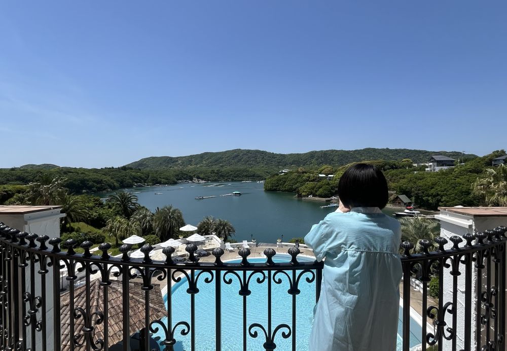 リゾートバイト　ホテルから眺める景色