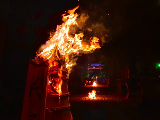 吉田の火祭り(山梨県)