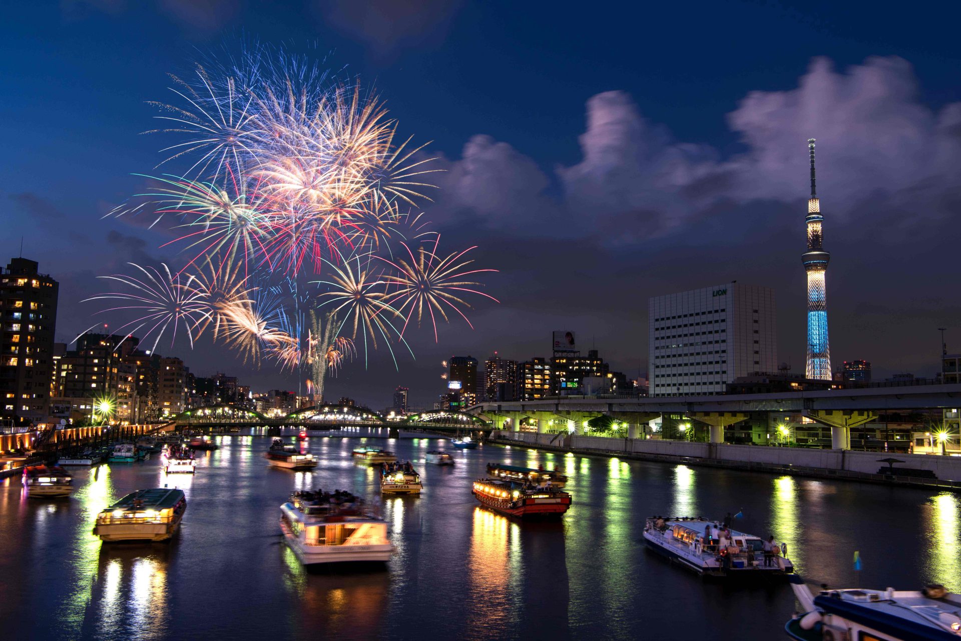 隅田川花火大会(東京都)
