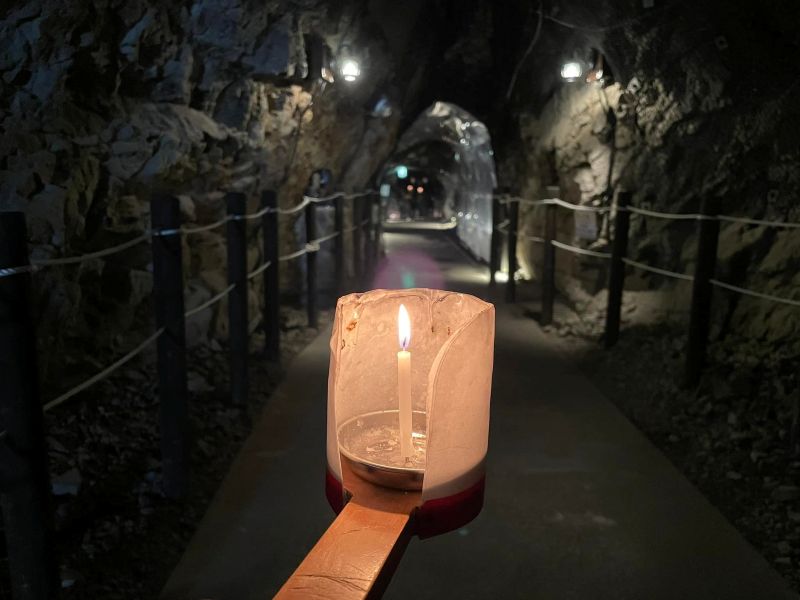 江ノ島の岩屋 ロウソク