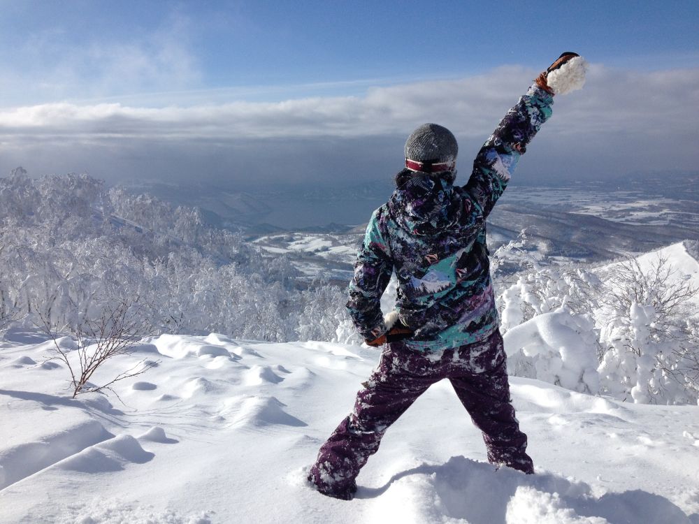 ニセコでリゾートバイトをしている男性