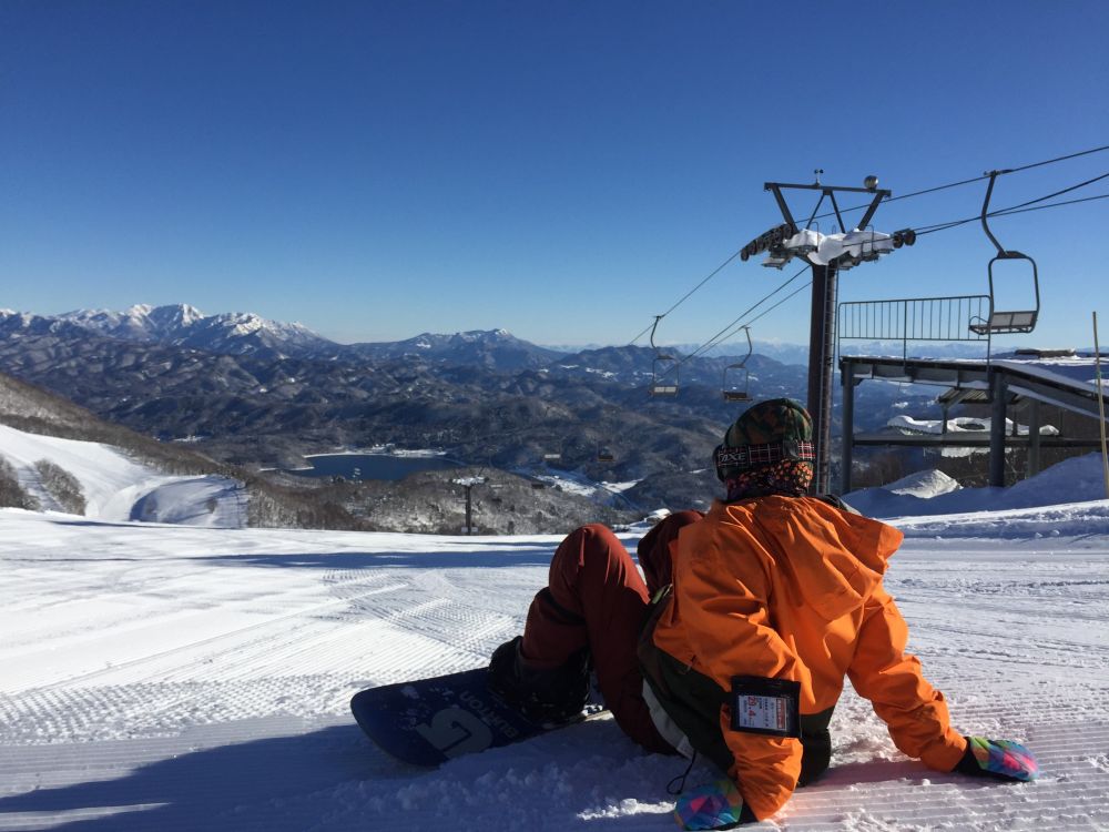 白馬のスキー場とリフト