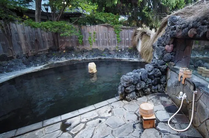 温泉に入り放題