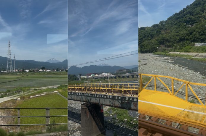 ロマンスカーからの景色