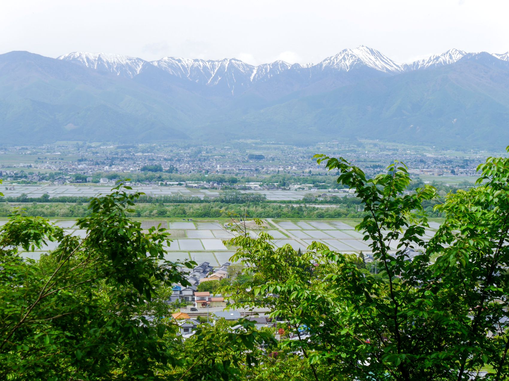 安曇野の景色