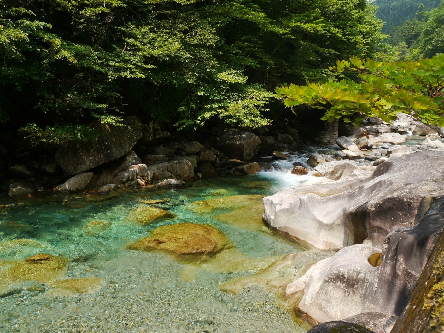 阿寺渓谷