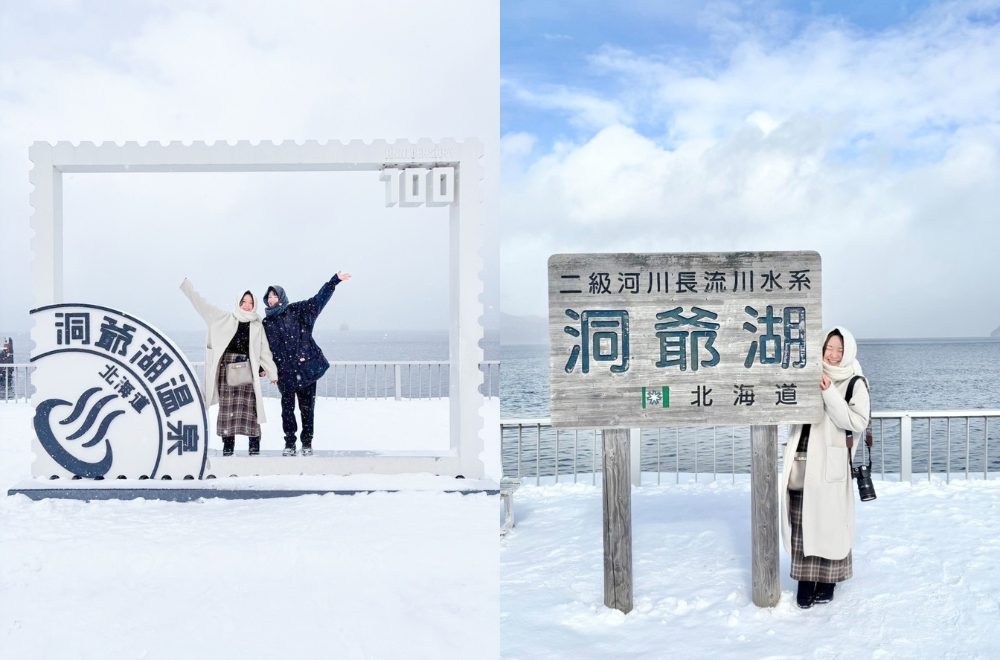 冬の北海道リゾバを楽しんでいるmiyuさん