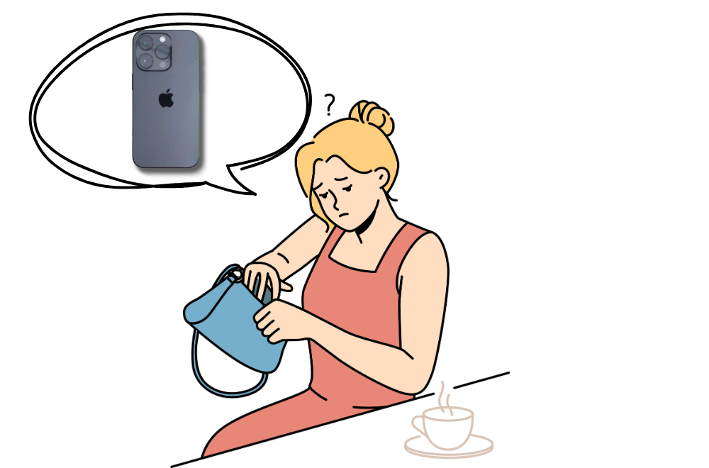 スマートフォン紛失