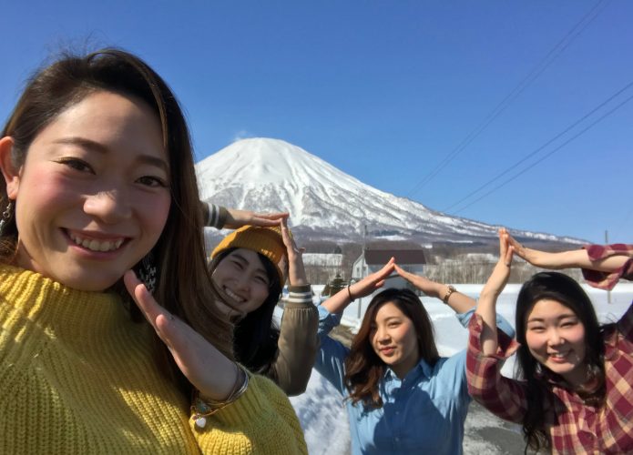 みんなでポーズ