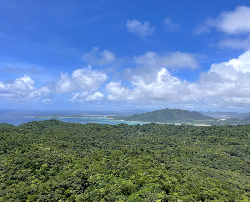 屋良部岳からの景色