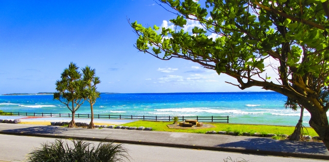 【久米島　＝　県立自然公園】観光地化されていないリゾート