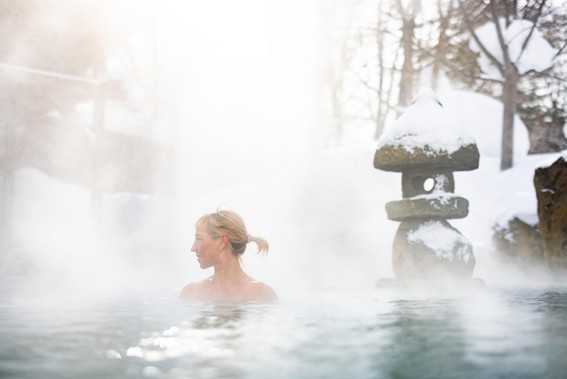 ニセコ　昆布温泉混浴