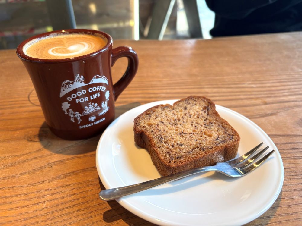 自家焙煎珈琲のコーヒーやケーキ