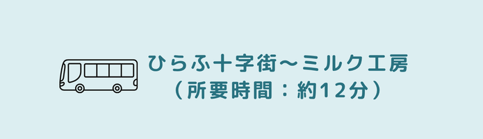 ミルク工房までのアクセス