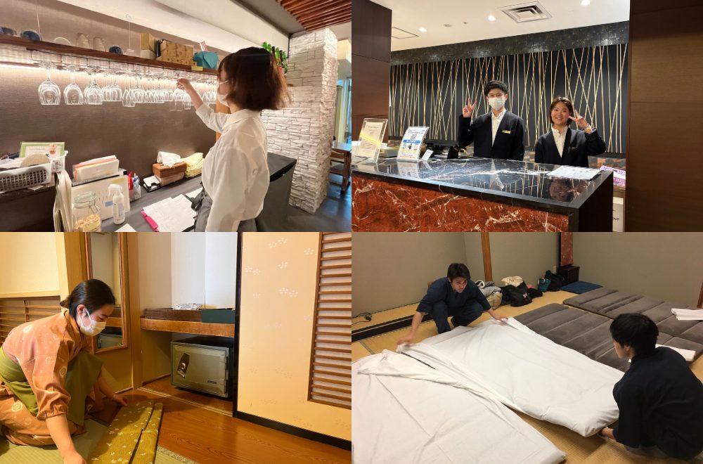 リゾートバイトの職種