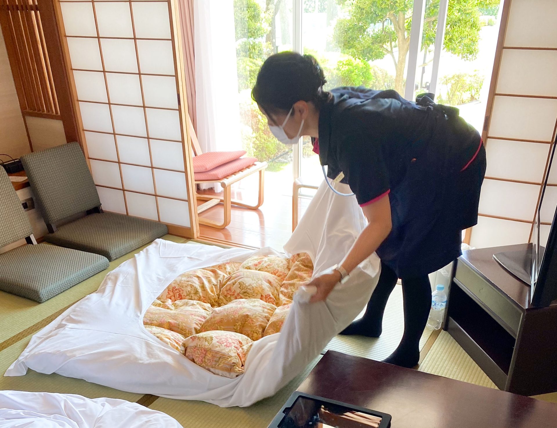 客室清掃